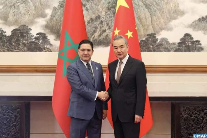 FM Nasser Bourita holds talks with his Chinese counterpart Wang Yi