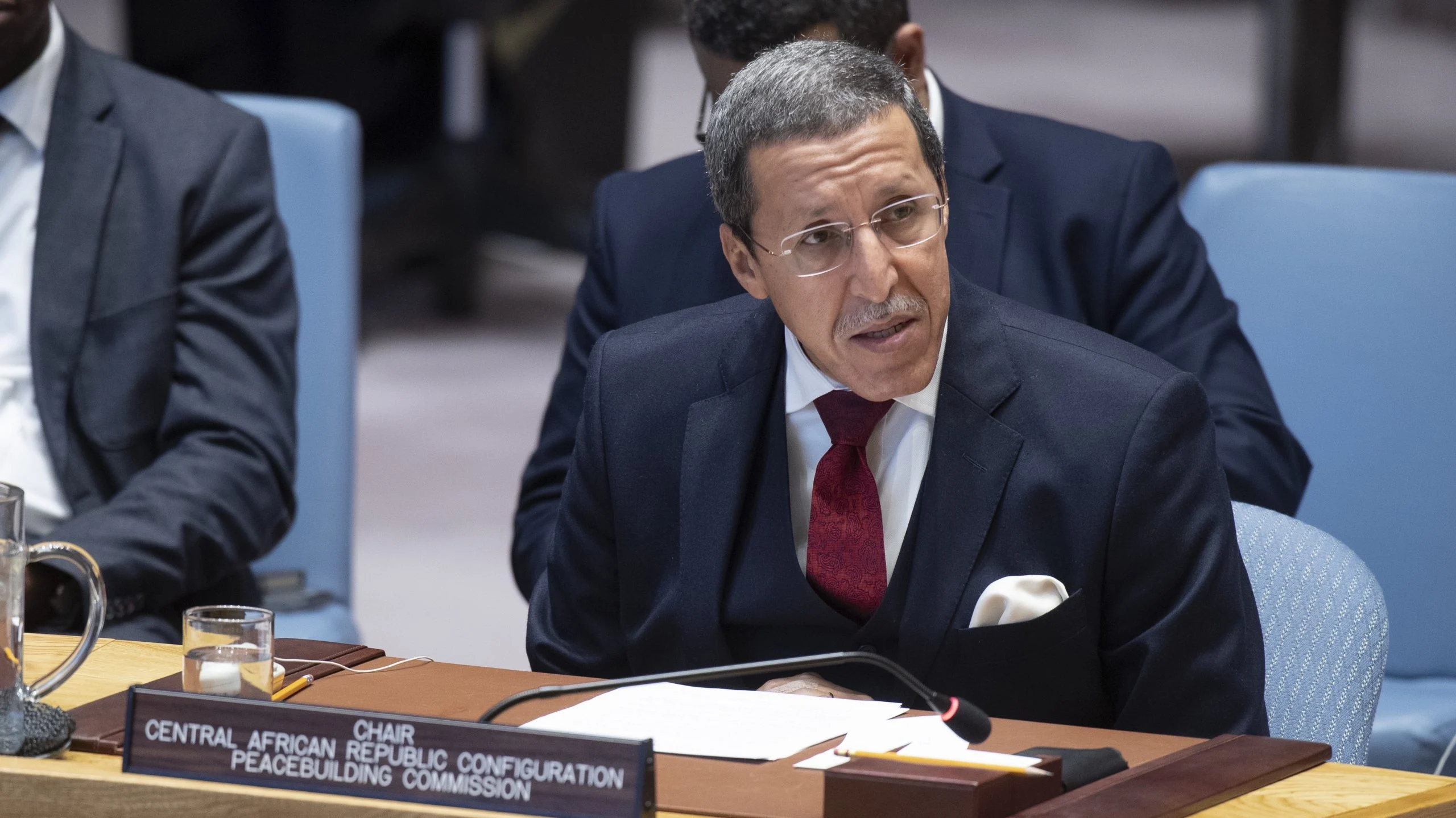 Morocco's Ambassador, Permanent Representative to the United Nations (UN), Omar Hilale