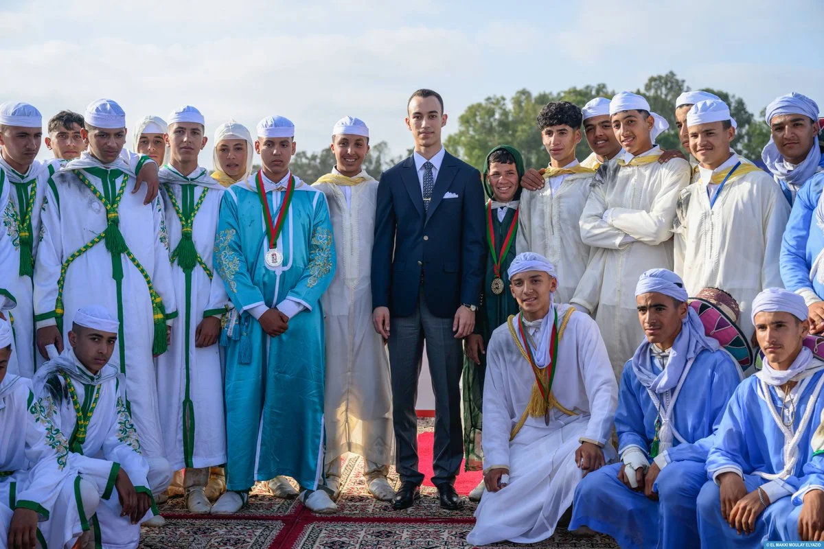 HRH Crown Prince Moulay El Hassan Chairs Final of 23rd Hassan II Trophy for Traditional Equestrian Arts Tbourida